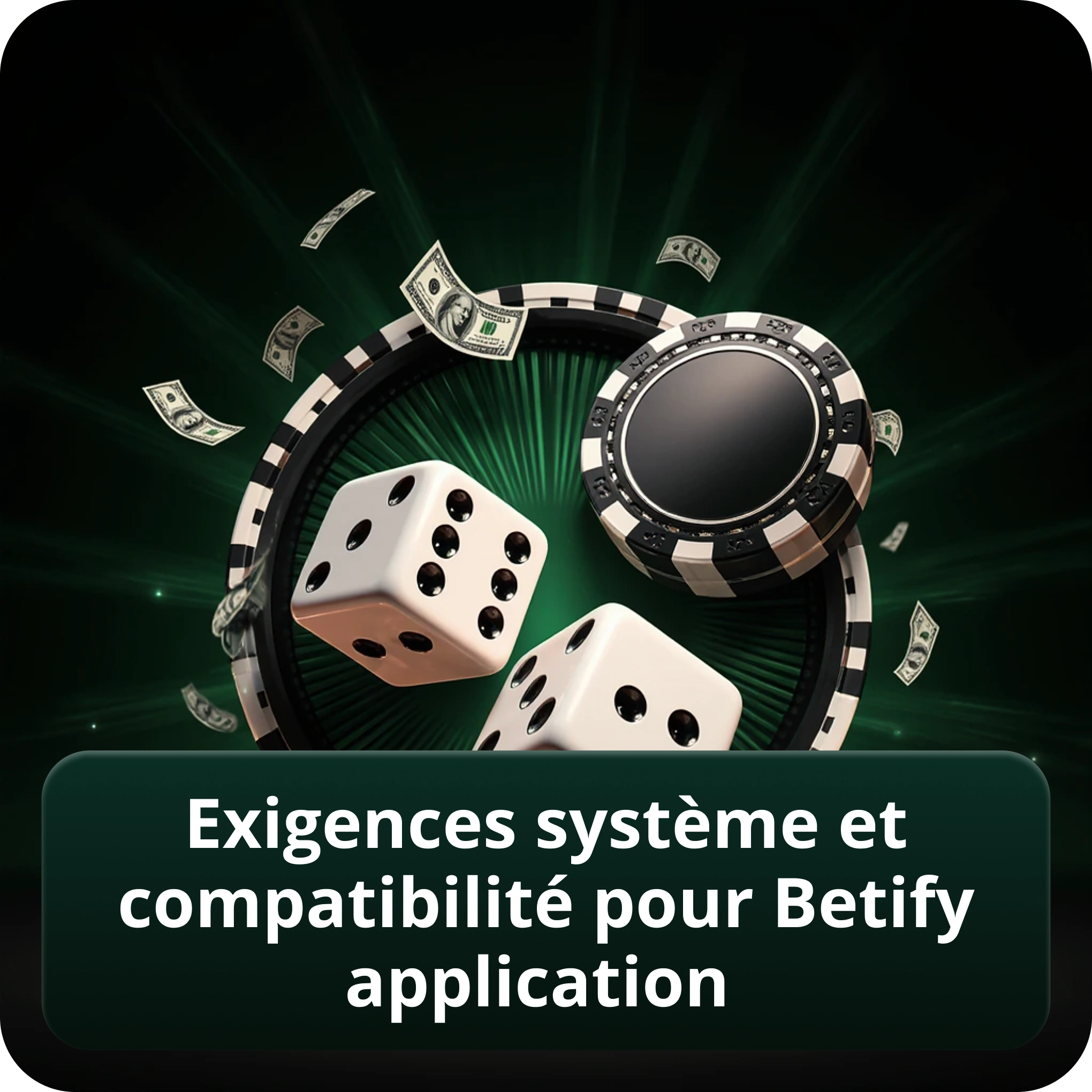 Exigences système et compatibilité pour Betify Application