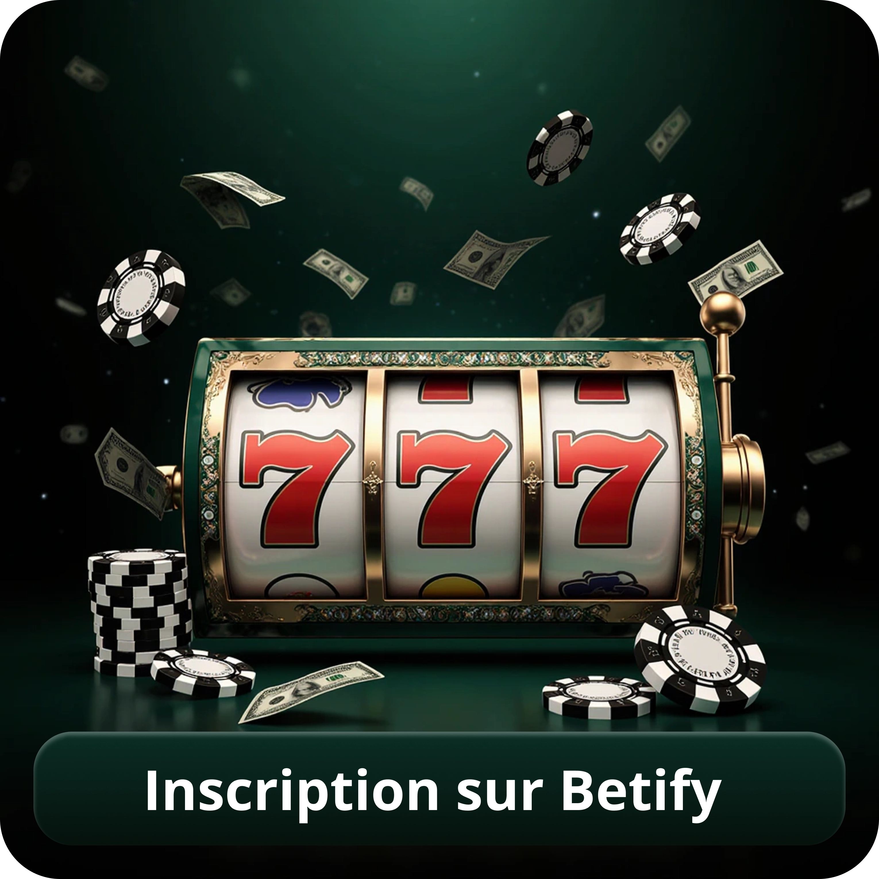 Inscription sur Betify